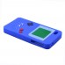 iPhone 4 4s - 3D Silicone Classic Game Boy Soft Protective Phone Cover Case - Blue